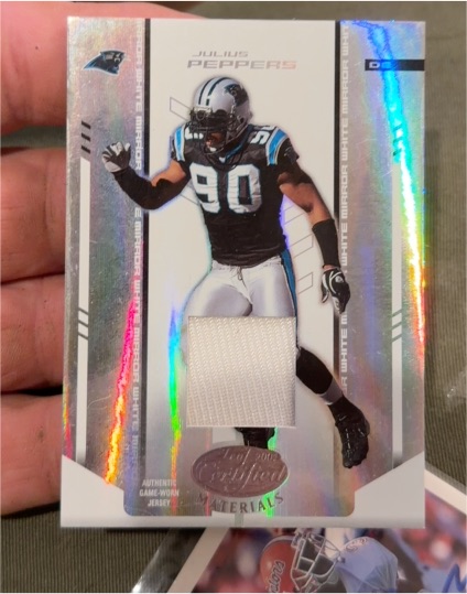 2004 Leaf Certified Materials #17 Julius Peppers — front