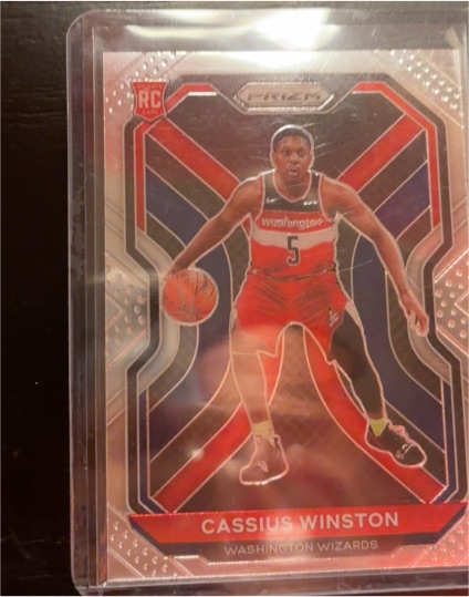 2020-21 Panini Prizm #275 Cassius Winston — front