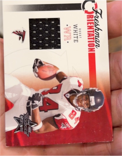 2005 Leaf Rookies & Stars Freshman Orientation #FO-21 Roddy White — front