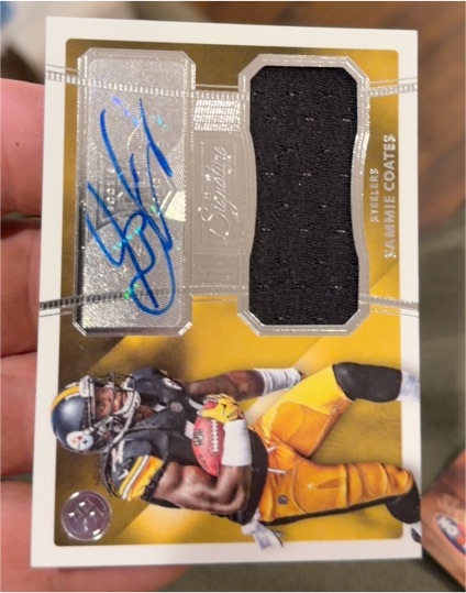 2015 Panini Donruss Signature Series #481 Sammie Coates — front