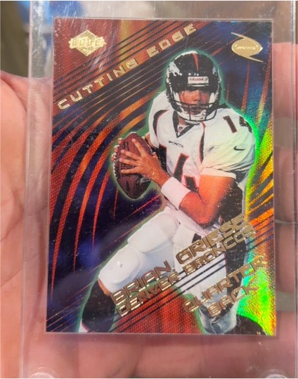 1999 Collector's Edge Odyssey Cutting Edge #CE3 Brian Griese — front