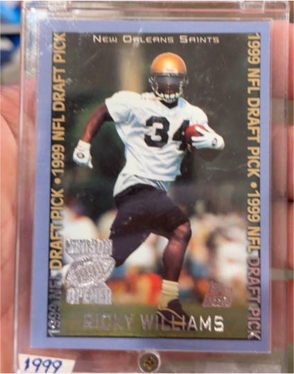 1999 Topps Season Opener #149 Ricky Williams — front