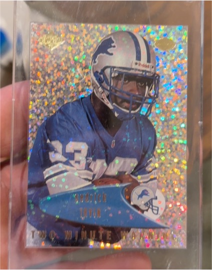 1999 Collector's Edge Odyssey Two Minute Warning #Two Minute Warning Sedrick Irvin Rookie — front