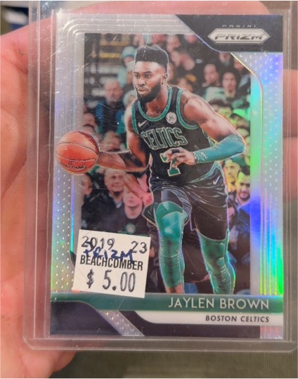 2018-19 Panini Prizm #108 Jaylen Brown — front