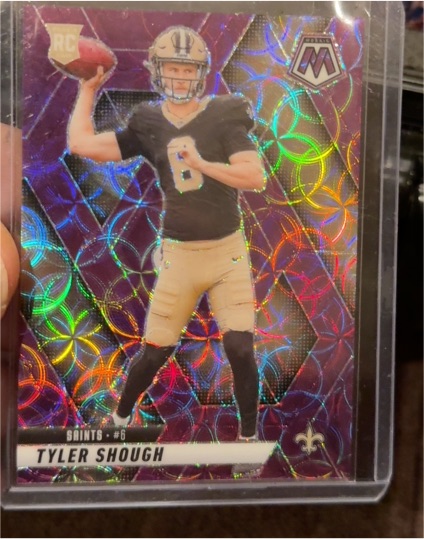 2025 Panini Mosaic #312 Tyler Shough — front