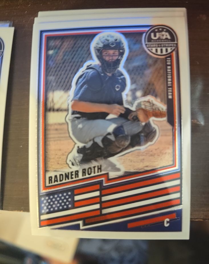 2026 Panini Stars & Stripes Prizm #122 Radner Roth — front