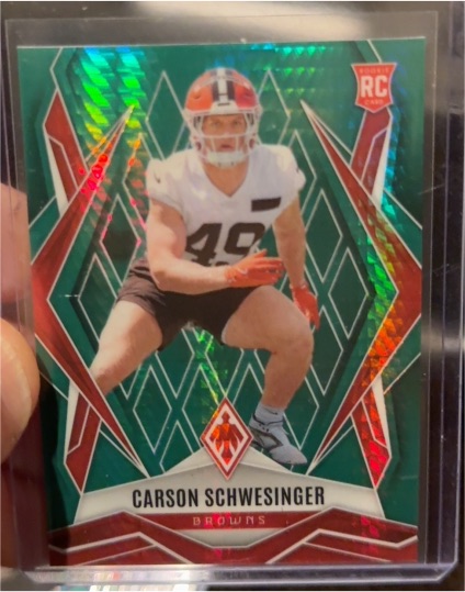 2025 Panini Phoenix #201 Carson Schwesinger — front