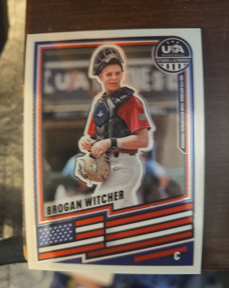 2026 Panini Stars & Stripes #145 Brogan Witcher — front