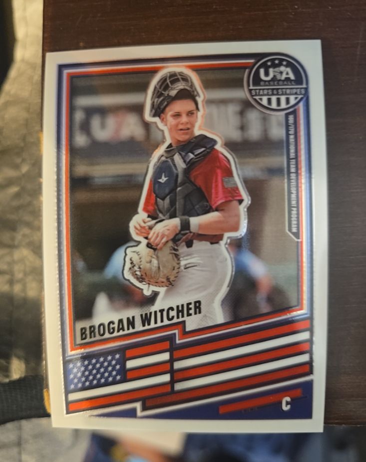 2026 Panini Stars & Stripes #145 Brogan Witcher — front