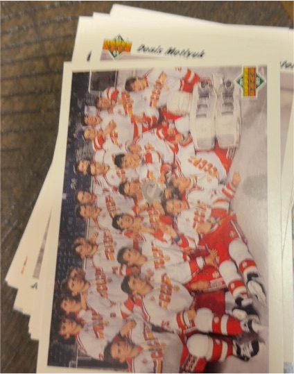 1990-91 Upper Deck #451 Canadian National Junior Team — front