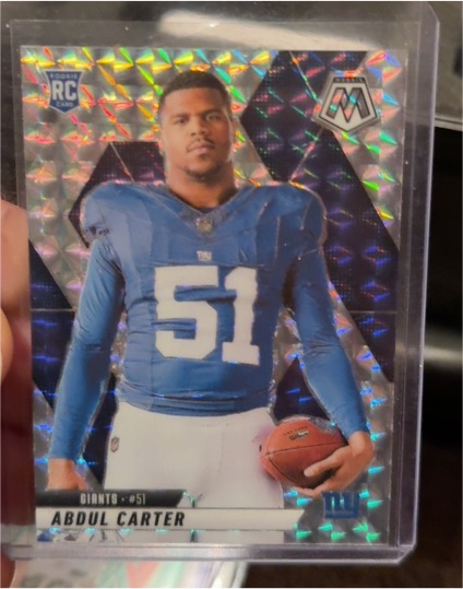 2025 Panini Mosaic #282 Abdul Carter — front
