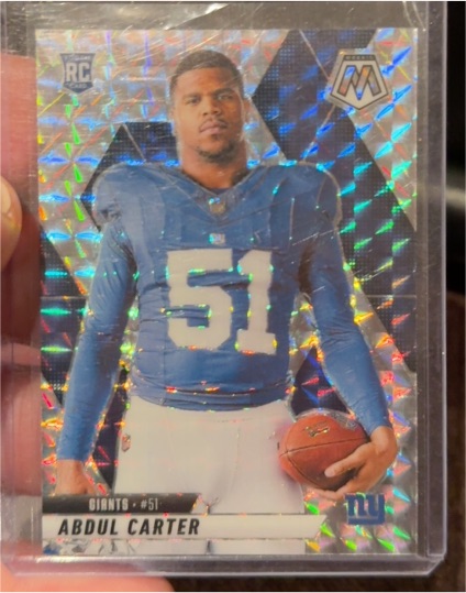 2025 Panini Mosaic #282 Abdul Carter — front