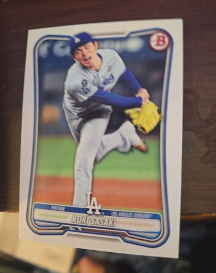 2026 Bowman #63 Roki Sasaki — front