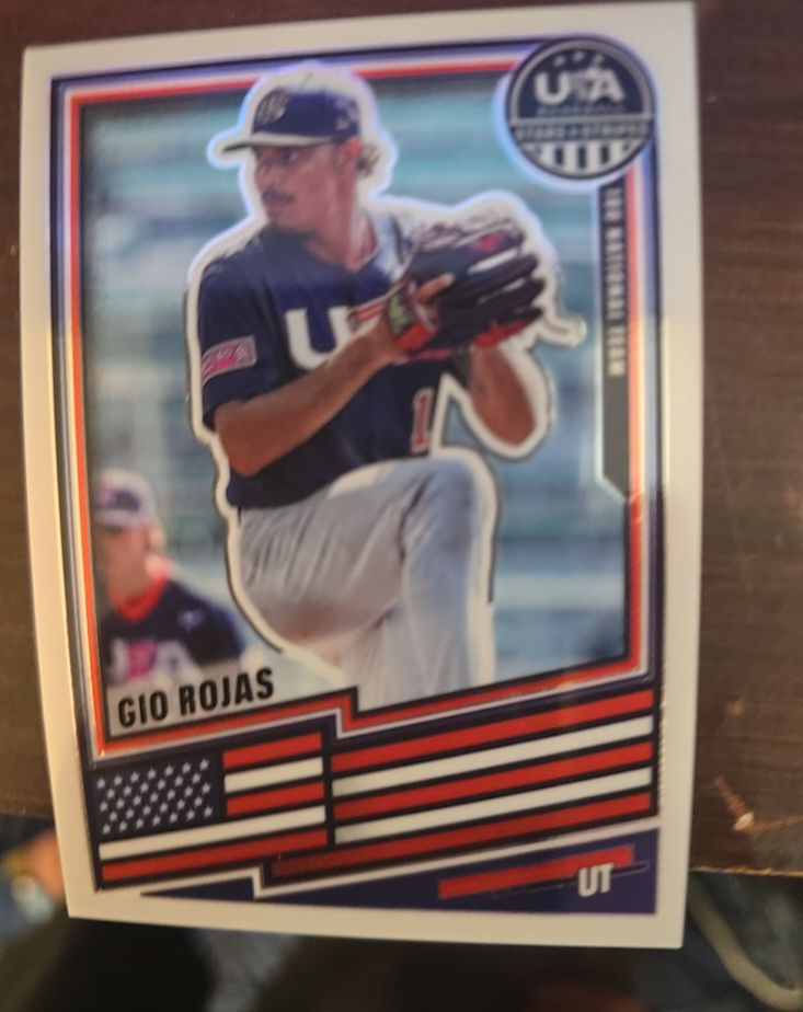 2026 Panini Stars & Stripes #171 Gio Rojas — front
