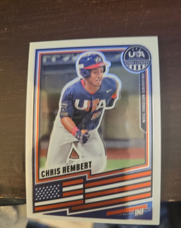 2026 Panini Stars & Stripes #86 Chris Rembert — front