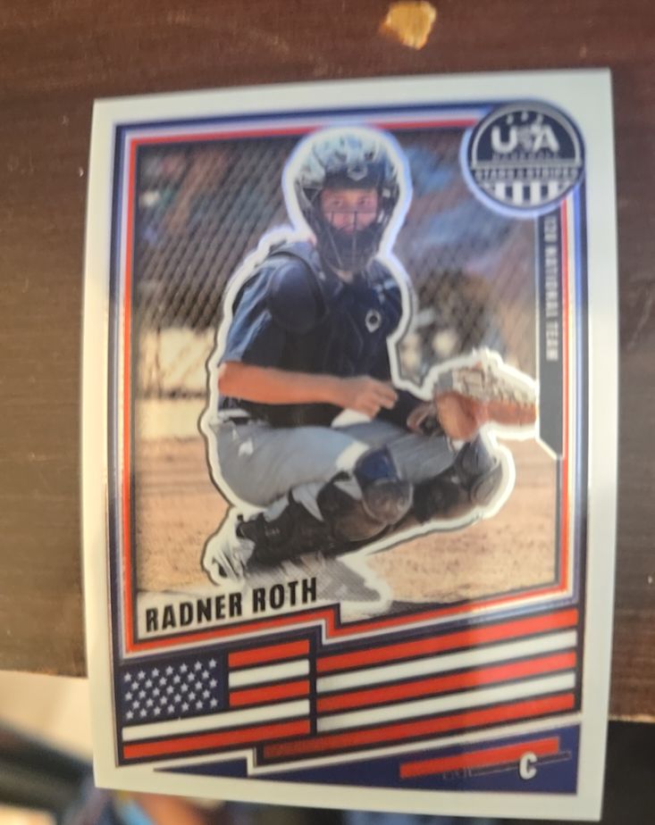 2026 Panini Stars & Stripes Prizm #122 Radner Roth — front