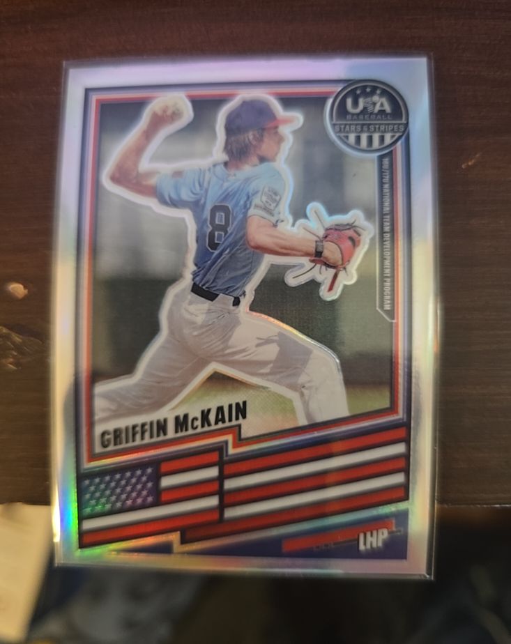 2026 Panini Stars & Stripes Prizm #172 Griffin McKain — front