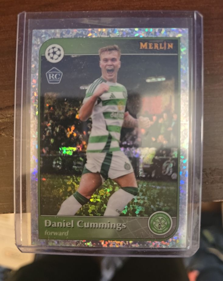 2024-25 Topps Merlin UEFA Club Competitions #166 Daniel Cummings — front