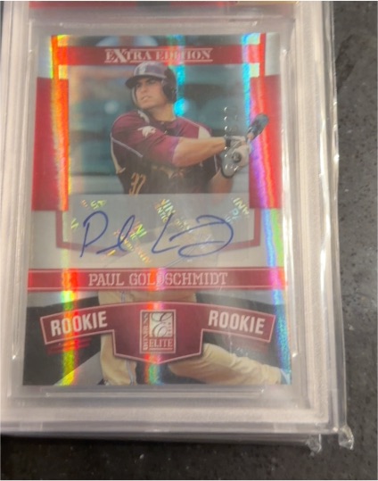 2010 Donruss Elite Extra Edition #191 Paul Goldschmidt Rookie Auto — front