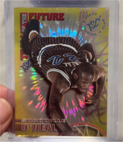 1995 Topps Stadium Club Team of the Future #5 Shaquille O'Neal — front