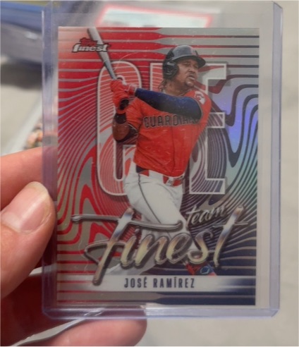 2026 Topps Finest #TF-10 José Ramírez — front