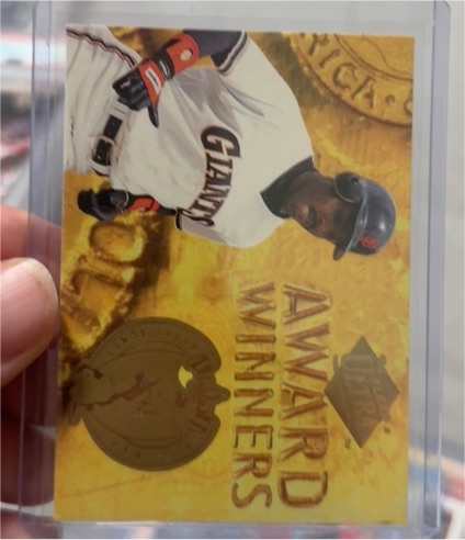 1994 Fleer Ultra Award Winners #20 Barry Bonds — front