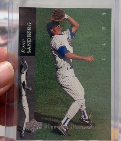 1994 Upper Deck #92 Ryne Sandberg Electric Diamond — front