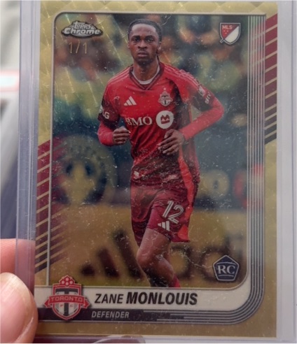 2025 Topps Chrome MLS #19 Zane Monlouis — front
