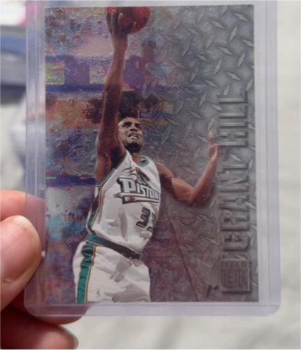 1996-97 Fleer Metal #168 Grant Hill — front