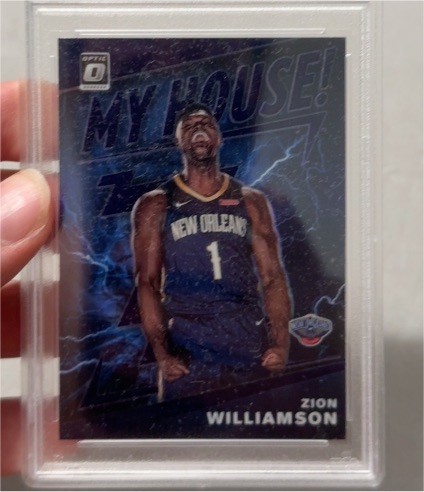 2019 Panini Donruss Optic #15 Zion Williamson My House! — front