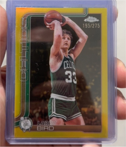 2025-26 Topps Chrome #243 Larry Bird — front