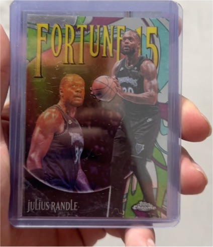 2025-26 Topps Chrome Update #F15-7 Julius Randle — front