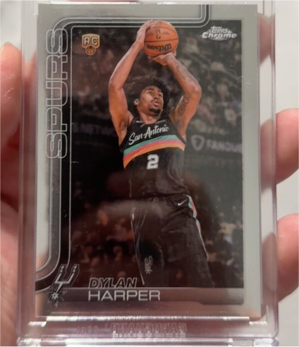 2025-26 Topps Chrome #152 Dylan Harper — front