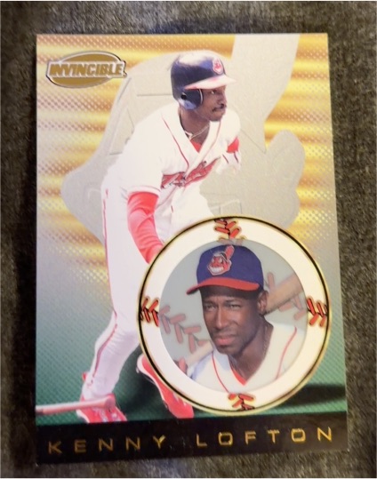 1999 Pacific Invincible #45 Kenny Lofton — front