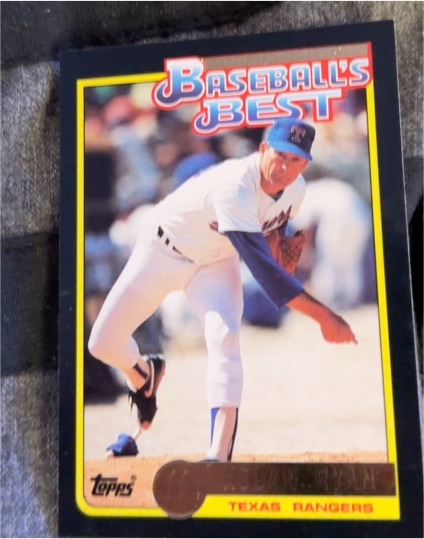1992 Topps McDonald's Baseball's Best #24 Nolan Ryan — front
