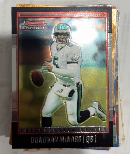 2001 Bowman Chrome #75 Donovan McNabb — front