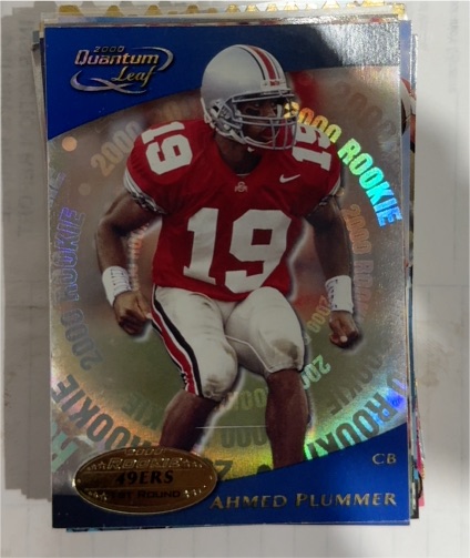 2000 Quantum Leaf #316 Ahmed Plummer — front
