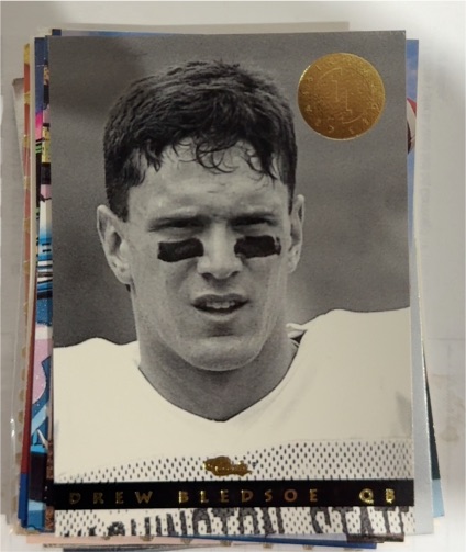 1993 Classic Images #129 Drew Bledsoe Rookie Card — front