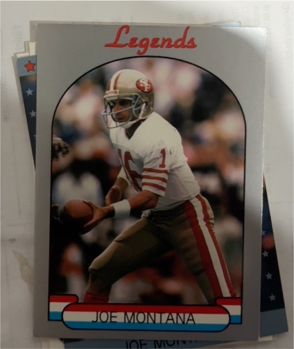 1990 Odd Ball Living Legend Series 1 #2 Joe Montana — front
