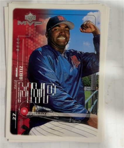 1999 Upper Deck MVP #27 David Ortiz — front