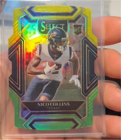 2021 Panini Select #269 Nico Collins — front
