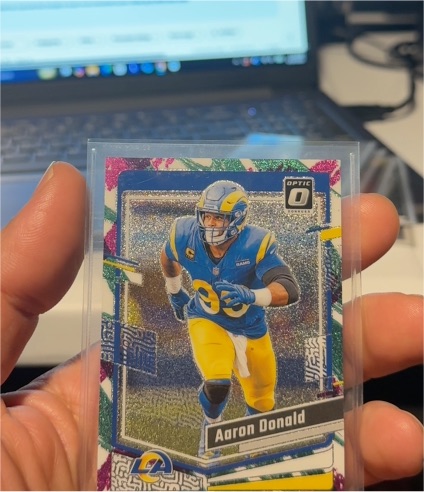 2023 Panini Donruss Optic #108 Aaron Donald — front