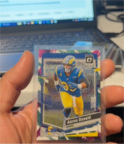 2023 Panini Donruss Optic #108 Aaron Donald — front