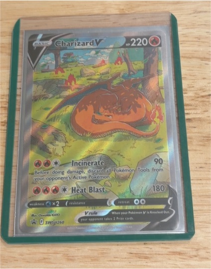 2022 The Pokémon Company Charizard V SWSH260 Sword & Shield Promo — front