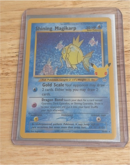 2022 Pokémon Celebrations Classic Collection #66 Shining Magikarp — front