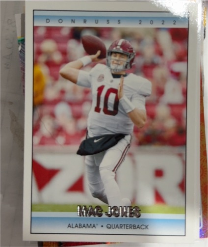 2022 Panini Chronicles Draft Picks Donruss Retro #25 Mac Jones — front