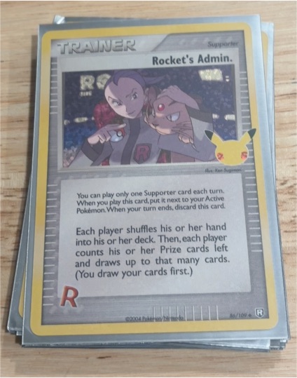 2021 Pokémon Celebrations Classic Collection #86 Rocket's Admin — front