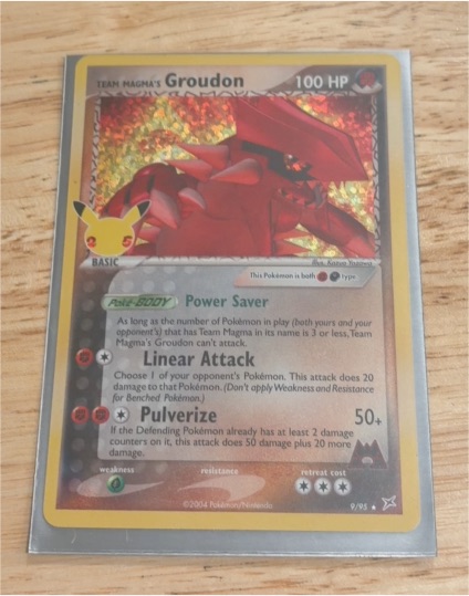 2024 Pokémon Celebrations 9/95 Team Magma's Groudon — front
