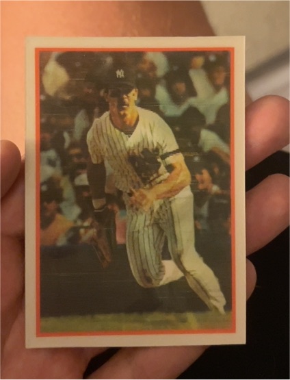 1986 Sportflics #49 Ron Guidry — front