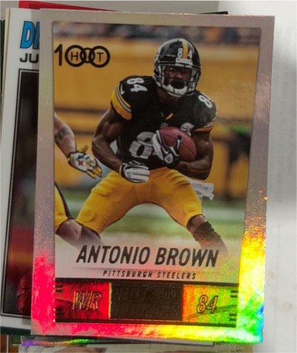 2014 Panini Score Hot 100 #268 Antonio Brown — front